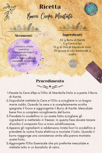 Infografica Burro Corpo Montato by Parvati