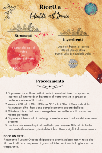 Infografica oleolito iperico by Parvati
